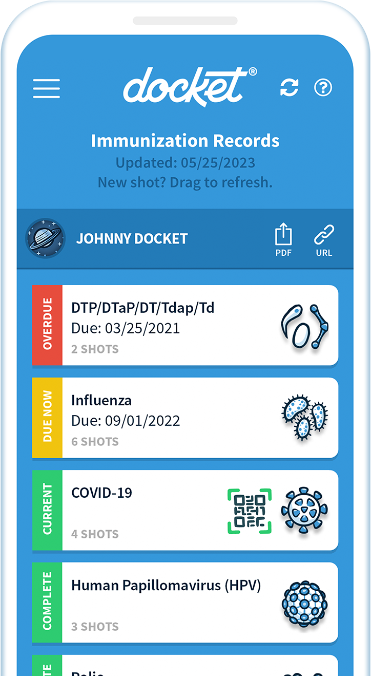 Docket App Screenshot